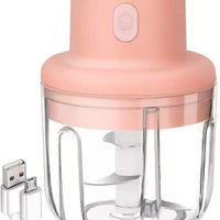 KolorFish Electric Mini Garlic Chopper 250ml Electric Vegetable Chopper